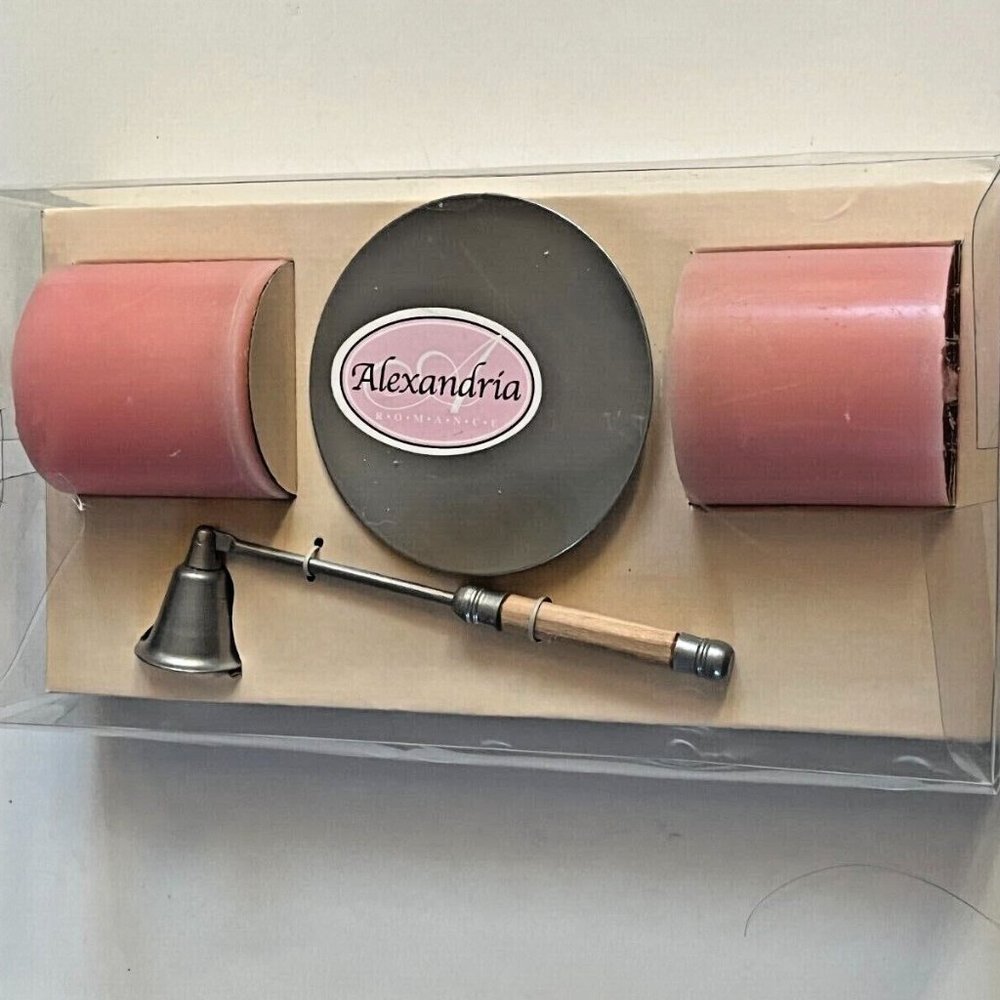 ALEXANDRIA ROMANCE CANDLES SET